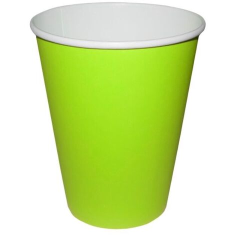 Gobelets en papier 240 ml kiwi 50 pièces SUP