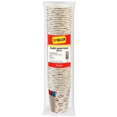 Gobelets en papier Icon Topseller 250 ml 50 pièces