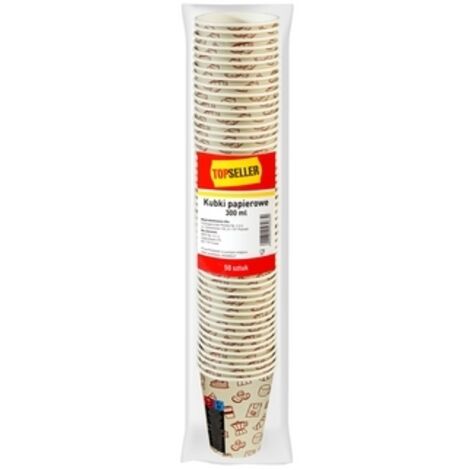 Gobelets en papier Icon Topseller 300 ml 50 pièces