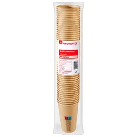 Gobelets en papier kraft TGE 400 ml 50 pièces