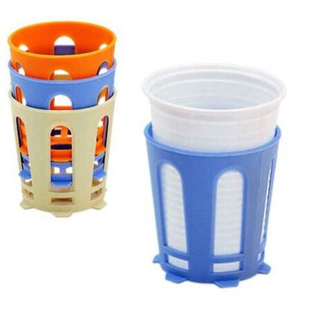 Gobelets jetables, lot de 6, alliage