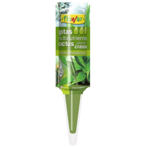 Gocce multinutrienti di fiori per piante di cactus e crascal, 1 contagocce x 40 ml