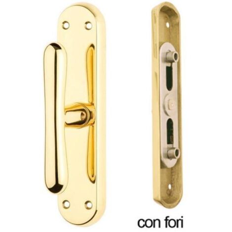 Goccia Cremonese Avec Trous - Formes Chrome Satiné