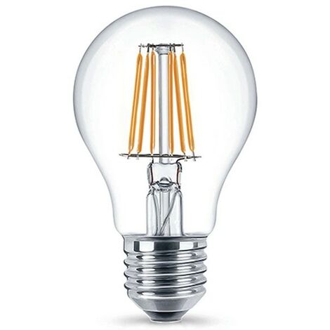 Goccia Led a Filamento 8 W  E27, Luce Calda 2700 K NOVALINE