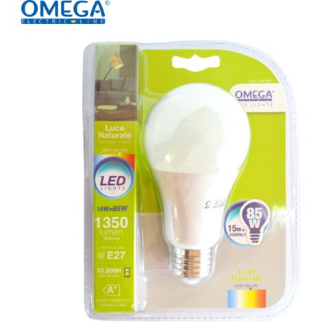 GOCCIA LED A60 15W E27 4000K