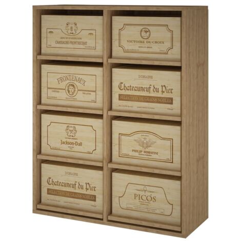 Godello 48 botellas 8 cajas de madera de roble