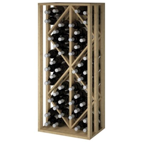 Godello 48 botellas de pino teñido en roble