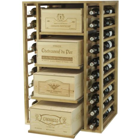 Godello 68 botellas 4 cajas de pino teñido en roble