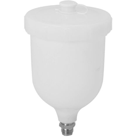 Godet de rechange 600 ml pour pistolet à peinture Devilbiss GTI / TEKNA Pro Pri FLG NewWhite