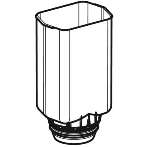 Godet pour réduction du volume de chasse Geberit, pour réservoirs à encastrer Sigma et Alpha 8 cm