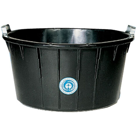 Godet spécial ovale, noir 90 L