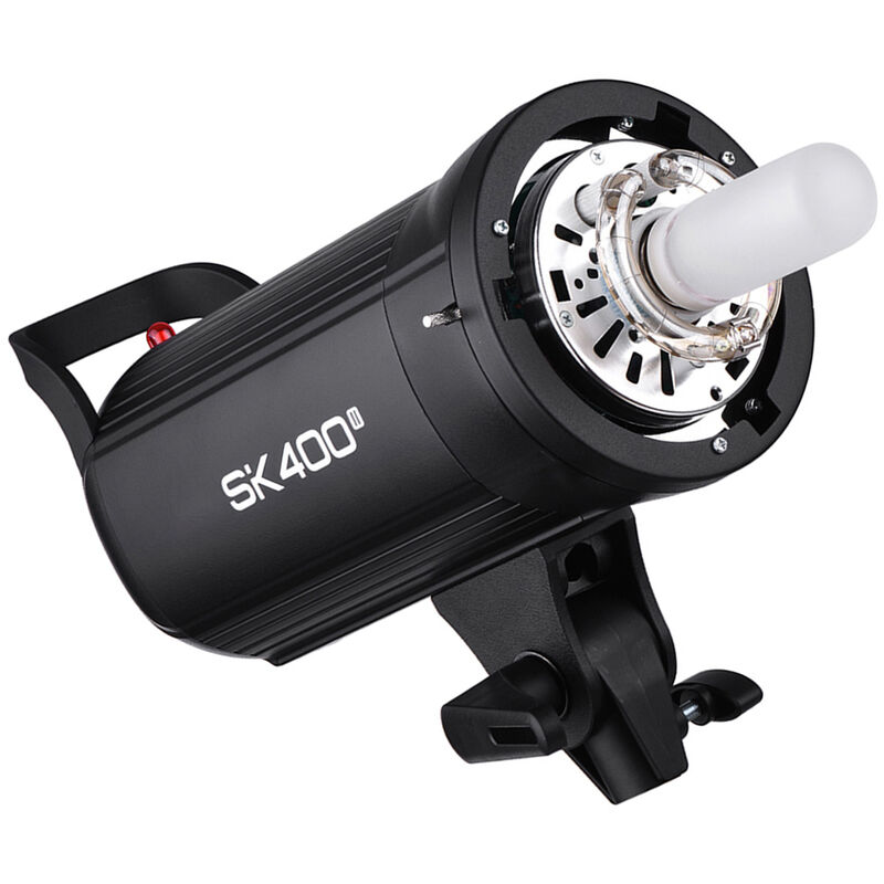 

SK400II Professional Compact 400Ws Studio Flash Strobe Light incorporado 2.4G Wireless X System GN65 5600K con lampara de modelado de 150W para