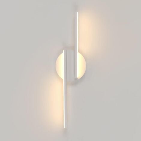 GOECO Interior LED wall lamp Modern wall lamp, aluminum wall lights for living room room staircase night light (white) 3000k warm light