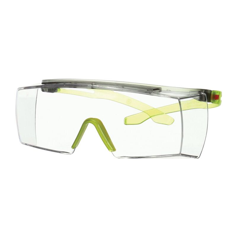 Image of Goggles di sicurezza SecureFit 3700 IT 166-1FT Cinturino Grigio / Lime Green, Slice Clear PC 7100209413