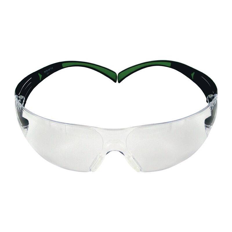 Image of Goggles di sicurezza SecureFit-SF400 it 166, it 170 Gancio nero verde, disco chiaramente 7100078989
