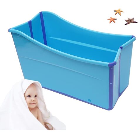 Gojoy – Baignoire pliante pour adulte – Matériaux PP et TPE – Dimensions 87x46x56,5 cm – Capacité 90 kg – Design pliable pour petits espaces