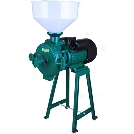 Gojoy – Broyeur à céréales électrique 2200W – Mouture fine pour maïs, riz, blé – Vitesse 1400RPM – Matériaux robustes en fonte et acier