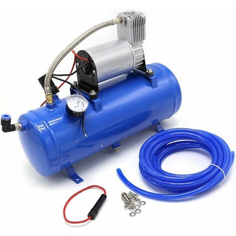 Gojoy – Compresseur d'air portatif 6L 12V 150psi – Gonfleur pour pneus de voiture – Moteur silencieux à noyau de cuivre – Compact et léger - AIR 6 L