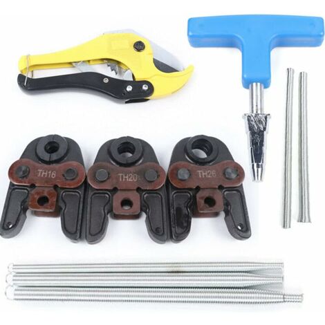 Gojoy – Kit d'outils pour ressorts de flexion – Pince à sertir en acier trempé – Outil de pressage multicouche – Mâchoire de presse réglable