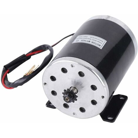Gojoy – Moteur électrique brossé 1000W 36V – Vitesse max 3000 tr/min – Entraînement par chaîne 25H-11T – Compatible mini-quads et Go-Karts - MY1020