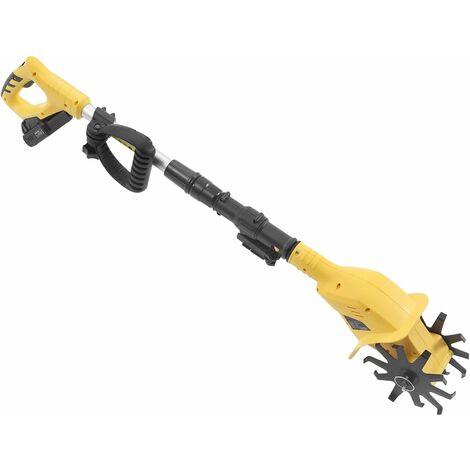 Gojoy – Motobineuse sans fil 20V – Largeur de travail 10 cm – Profondeur 17 cm – Moteur silencieux – Autonomie 60 min – Batterie lithium incluse