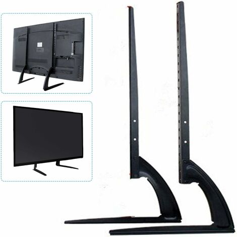 Gojoy – Support TV universel réglable en hauteur pour écrans 32-70 pouces – Acier 2,5mm – Charge max 35kg – Stabilité accrue