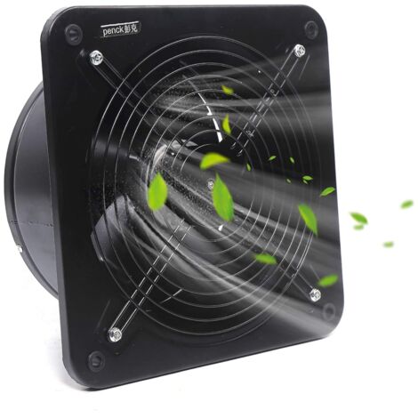 Gojoy – Ventilateur mural 300mm – Extracteur axial industriel 150W – Débit 2850 m³/h – Moteur en cuivre à double roulement – Silencieux 50-60 dB