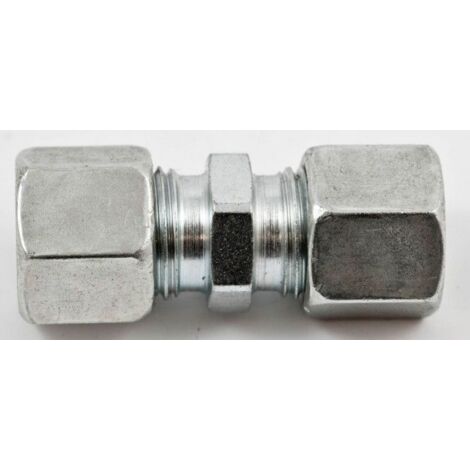 GOK Verschraubung 0770100 6 x 6 mm, Baureihe L, gerade, mit Schneidring Typ D