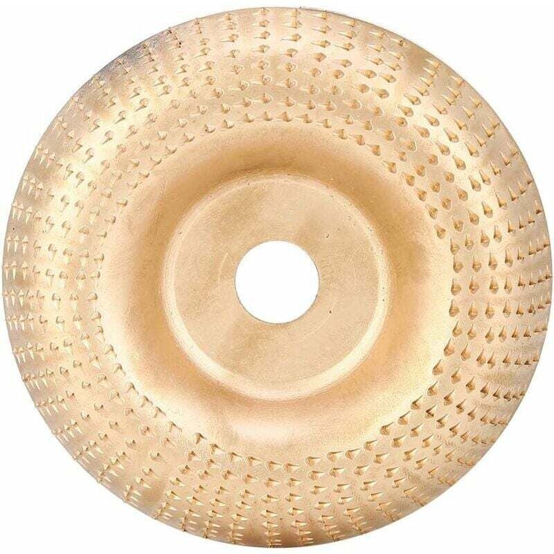 Image of Gold Carving Shape Disc Holz Polieren Schleifscheibe für Winkelschleifer Schleifscheibe 100x16mm