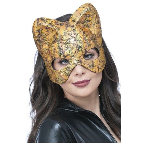 Gold Cat Eyemask - on Elastic - 52999