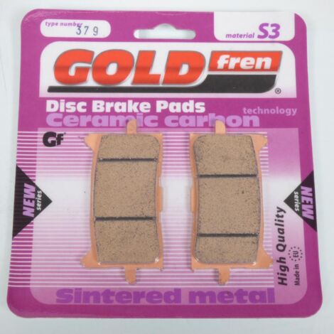 Gold Fren Bremsbelag für Honda 300 CB R Motorrad 2018 bis 2019,