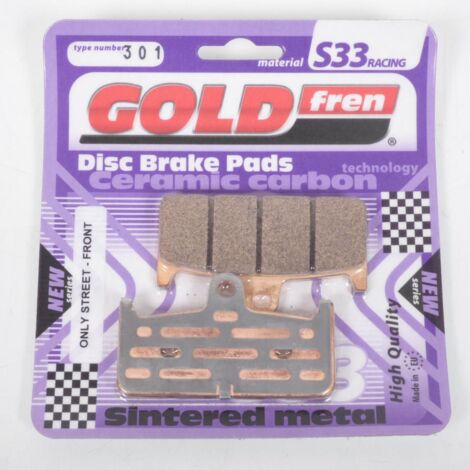 gold fren Bremsbelag für Motorrad goldfren 4-Kolben-Bremssattel