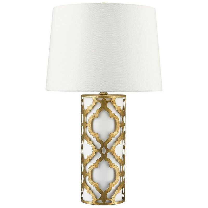 Elstead Lighting - Elstead Arabella - 1 Light Table Lamp Gold, E27