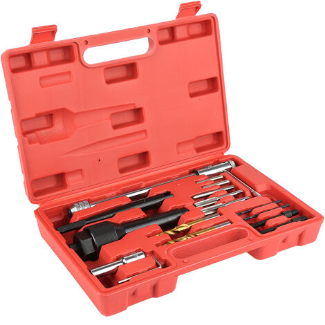 GOLDEN Kit coffret extracteur de bougie de préchauffage 16 pièces réparation de filetage démontage
