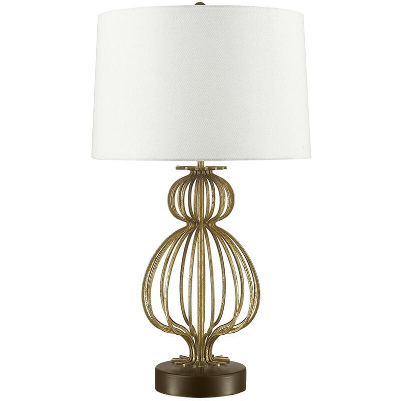 Lafitte - 1 Light Table Lamp Gold, E27 - Elstead