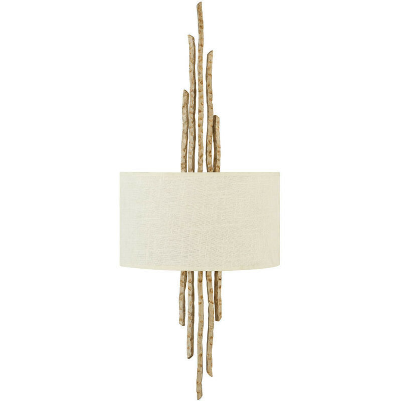 Elstead - Spyre - 2 Light Indoor Wall Light Gold, E14