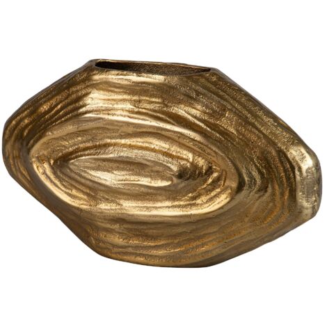 Goldene Aluminiumvase 34X18X10 cm
