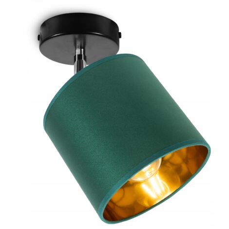 GOLDENE DECKENHÄNGELAMPE, WANDLEUCHTE, LED-PLAFON