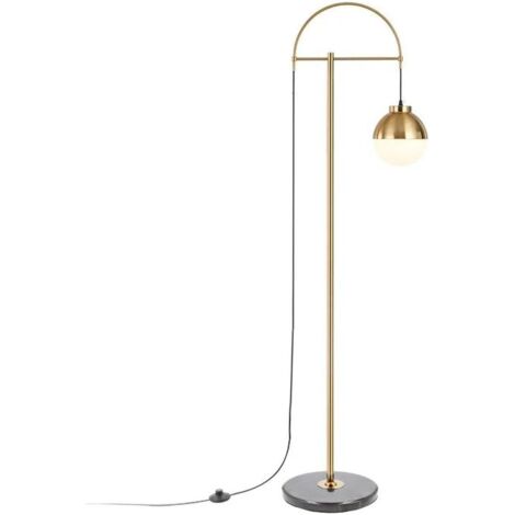 Goldene Stehleuchte "Abies F" 240V E27 Ø 20 cm
