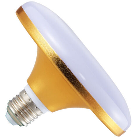 Goldene UFO-LED-Birne, E27-Schraubmund, Hochleistungs-Energiesparbirne, 20 W, Tuhao Gold