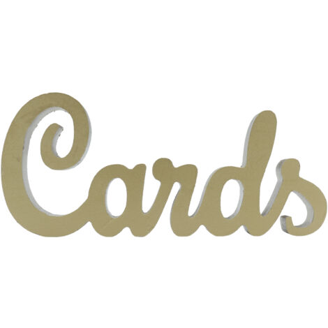 Goldener Buchstabe als Schreibtischornament, Hochzeitsdekoration und Wanddekoration für Zuhause