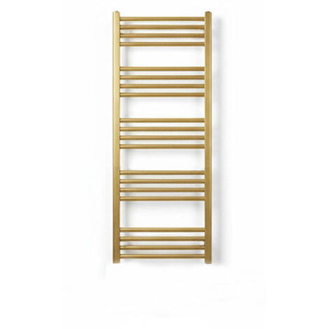 Goldfarbener elektrischer heizkorper, 1140 mm hoch und 630 mm breit - 600 Watt - FIO1140/630E1BRA