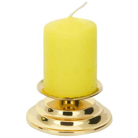 Goldfarbener Kerzenständer 2,8 cm