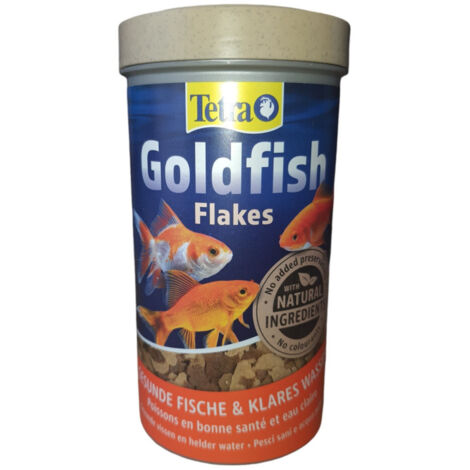 Goldfish Flocons 100 g - 500 ml Aliment complet pour les poissons rouge - Tetra
