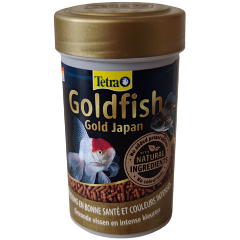 Goldfish Gold Japonais 55g - 100ml Aliment complet pour les poissons Japonais - Tetra