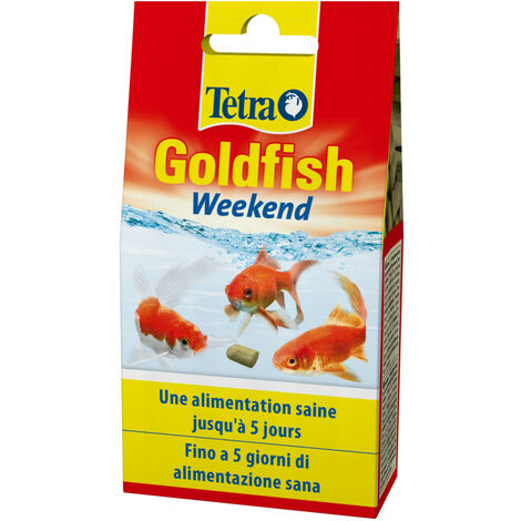 Goldfish Weekend 40 Sticks 12 g Aliment pour les poissons rouge - Tetra
