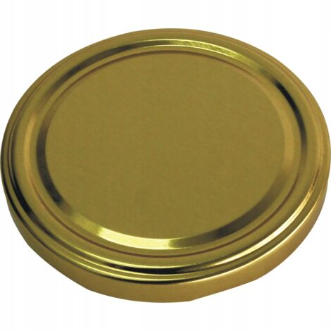 Goldglasdeckel fi82/6 10 Stück