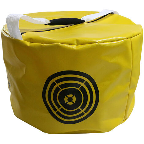 Golf Swing Training Aids Sac de Frappe de Golf Golfer Sac d'entraînement ,434326cm,(Sac vide, pas de remplissage),Jaune,1 pièce,