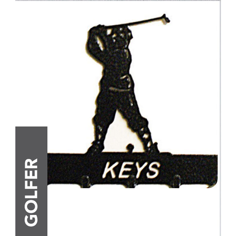 Golfer Key Holder