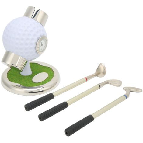 Golfstifthalter aus Zinklegierung – Dekorative Uhr als Geschenk für Väter